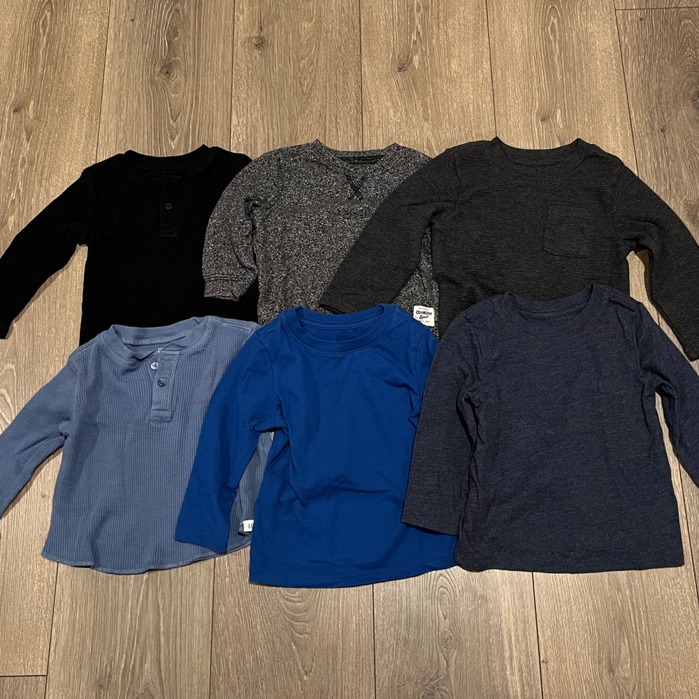 12-18M Long Sleeve Shirts